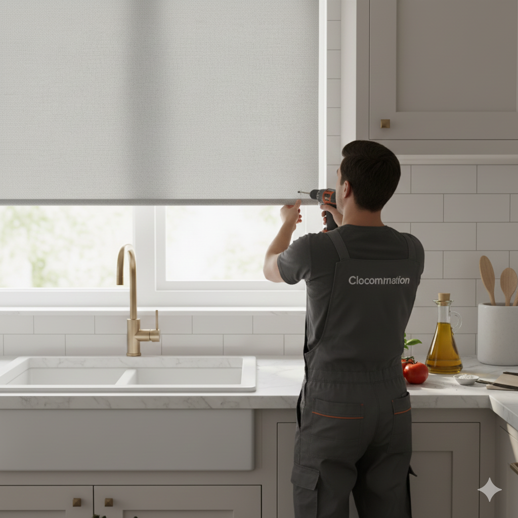 ติดตั้งม่านในระยะที่เหมาะสม