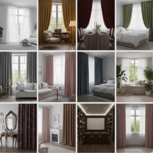 สีผ้าม่านตามจิตวิทยา