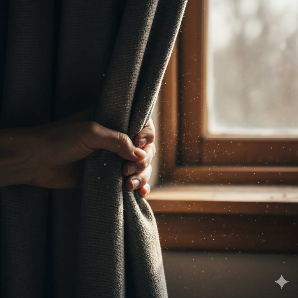 ผ้าม่านแหล่งสะสมสารก่อภูมิแพ้